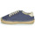 Schuhe Damen Leinen-Pantoletten mit gefloch Banana Moon PACEY Blau