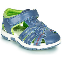 Schuhe Jungen Sandalen / Sandaletten Chicco FAUSTO Blau / Grün