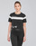 Kleidung Damen T-Shirts Emporio Armani EA7 3KTT05-TJ9ZZ-1200 Schwarz / Weiss