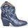 Schuhe Damen Low Boots Fru.it 6901-376-BLUE Blau