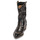 Schuhe Damen Low Boots Fru.it 6797-372-NERO Schwarz / Braun