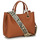 Taschen Damen Handtasche Emporio Armani BORSA SHOPPING Braun