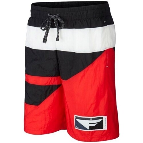 Kleidung Herren 3/4 Hosen & 7/8 Hosen Nike Flight Short Schwarz, Weiß, Rot