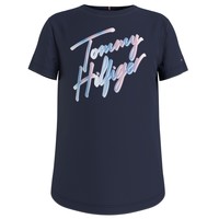 Kleidung Mädchen T-Shirts Tommy Hilfiger KG0KG05870-C87 Marine