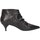Schuhe Damen Ankle Boots Alchimia 10253 Stiefeletten Frau SCHWARZ Schwarz