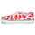 Schuhe Damen Sneaker Low Vans AUTHENTIC Weiss / Rot