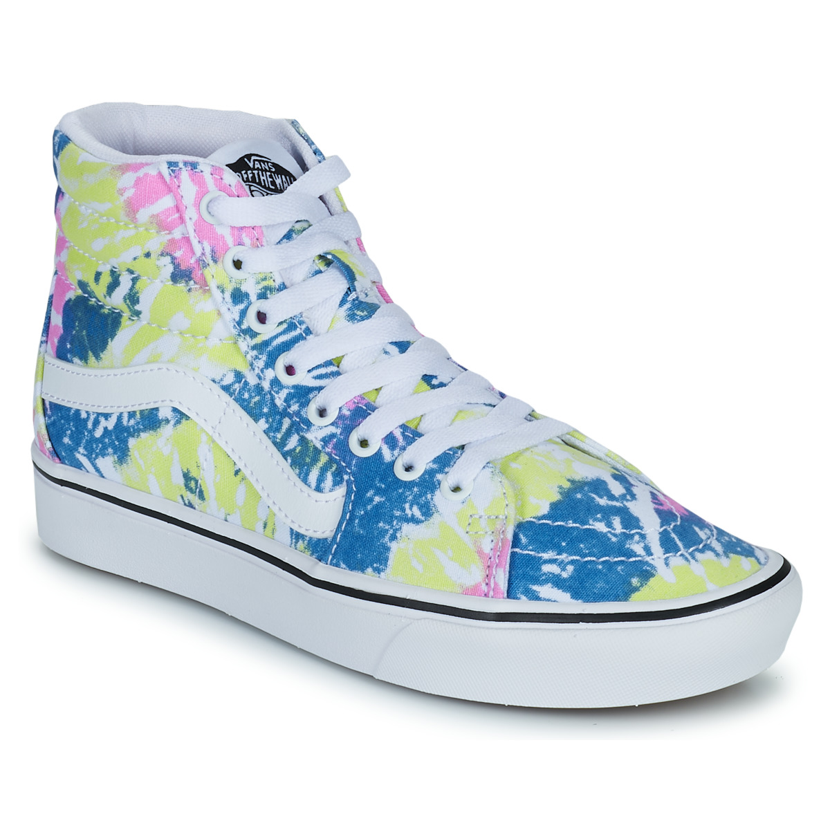 Schuhe Damen Sneaker High Vans COMFYCUSH SK8-Hi Multicolor