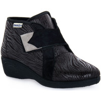 Schuhe Damen Sneaker High Emanuela 2302 VOX NERO Nero