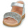 Schuhe Mädchen Sandalen / Sandaletten Acebo's 1232-PLATA Silbern