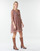Kleidung Damen Kurze Kleider Betty London NEBECCA Rot / Multicolor