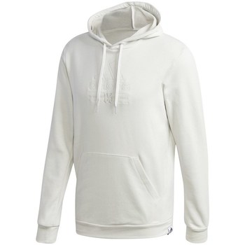 Kleidung Herren Sweatshirts adidas Originals Brilliant Basics Hooded Weiss