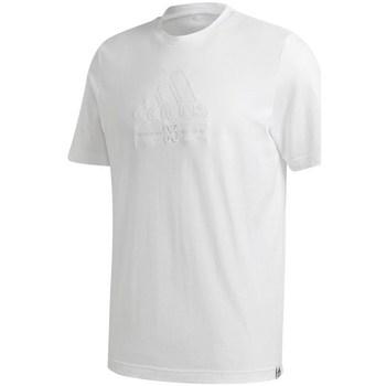 Kleidung Herren T-Shirts adidas Originals Brilliant Basics Tee Weiss