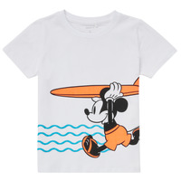 Kleidung Jungen T-Shirts Name it NMMMICKEY Weiss