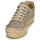 Schuhe Damen Leinen-Pantoletten mit gefloch Replay NASH Bronze / Gold