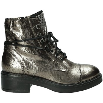 Schuhe Damen Boots Mally 6019M Grau