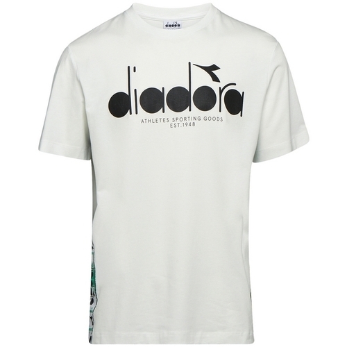 Diadora 502176630 Beige - Kleidung T-Shirts Herren 1650 