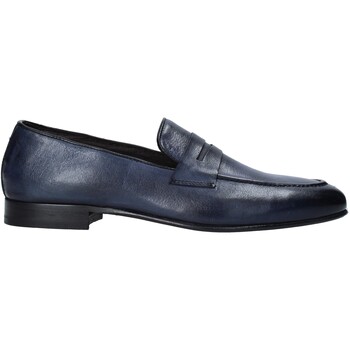 Schuhe Herren Slipper Exton 1020 Blau