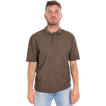 Kleidung Herren T-Shirts & Poloshirts Les Copains 9U9016 Braun