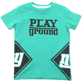 Kleidung Kinder T-Shirts & Poloshirts Melby 70E5544 Grün