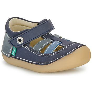 Schuhe Kinder Sandalen / Sandaletten Kickers SUSHY Blau