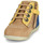 Schuhe Jungen Boots Kickers BONZIP-2 Beige / Gelb / Marine