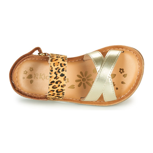 Kickers DYACROSS Gold / Leopard