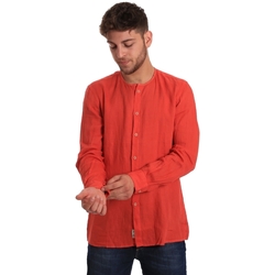 Kleidung Herren Langärmelige Hemden Gaudi 811BU45022 Rot