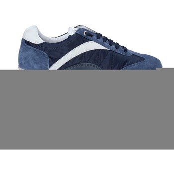 Schuhe Herren Sneaker Low Exton 661 Blau