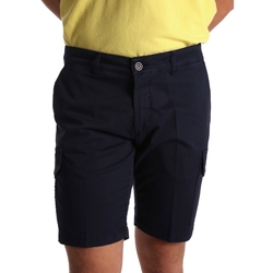 Kleidung Herren Shorts / Bermudas Sei3sei PZV130 7148 Blau