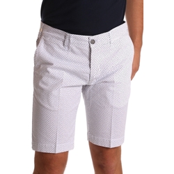 Kleidung Herren Shorts / Bermudas Sei3sei PZV132 71336 Weiss