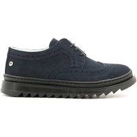 Schuhe Kinder Leinen-Pantoletten mit gefloch Melania ME6073F6I.D Blau