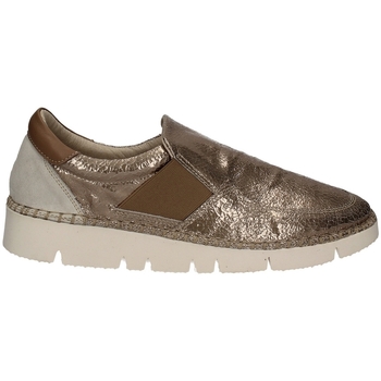 Schuhe Damen Slip on Mally 5708 Gold