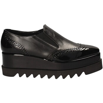 Schuhe Damen Slip on Grace Shoes 0008 Schwarz