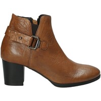 Schuhe Damen Low Boots Mally 5404 Braun