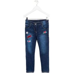 Kleidung Kinder Slim Fit Jeans Losan 724 6030AB Blau