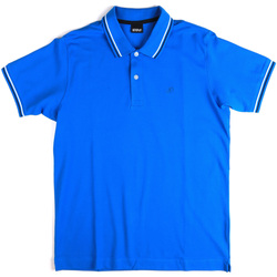 Kleidung Herren Polohemden Key Up 2Q70G 0001 Blau