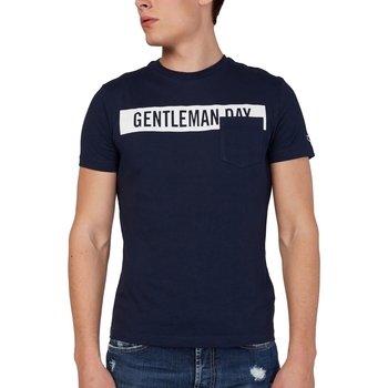 Kleidung Herren T-Shirts & Poloshirts Gas 542992 Blau