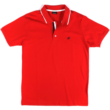 Kleidung Herren T-Shirts & Poloshirts Key Up 2Q711 0001 Rot