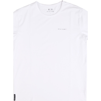 Kleidung Herren T-Shirts Key Up 2G69S 0001 Weiß
