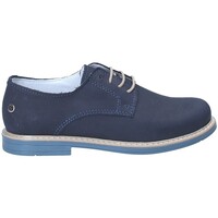 Schuhe Kinder Leinen-Pantoletten mit gefloch Melania ME6014F8E.B Blau