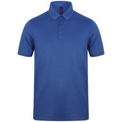 Kleidung Herren Polohemden Henbury HB460 Blau