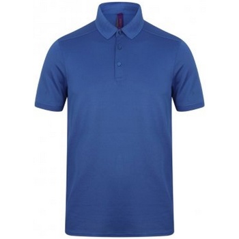 Kleidung Herren Polohemden Henbury HB460 Blau