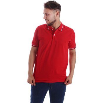 Kleidung Herren T-Shirts & Poloshirts Key Up 2Q70G 0001 Rot