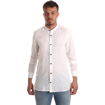 Kleidung Herren Langärmelige Hemden Antony Morato MMSL00547 FA400051 Weiß
