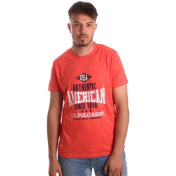 Kleidung Herren T-Shirts U.S Polo Assn. 52231 51331 Orange