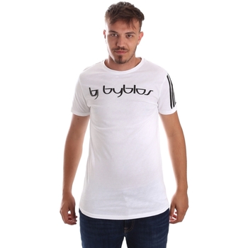 Kleidung Herren T-Shirts Byblos Blu 2MT0016 TE0046 Weiß