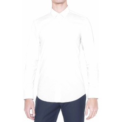 Kleidung Herren Langärmelige Hemden Antony Morato MMSL00375 FA450001 Weiß