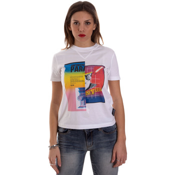 Kleidung Damen T-Shirts & Poloshirts Versace B2HVB7V630331003 Weiss