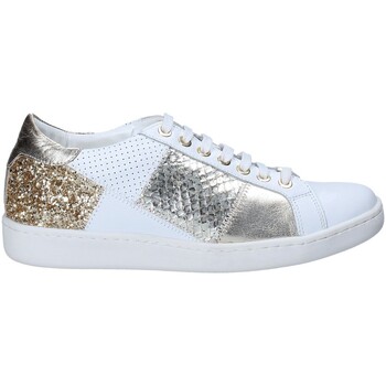Schuhe Damen Sneaker Low Keys 5531 Weiß