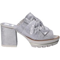 Schuhe Damen Pantoffel CallagHan 22601 Grau